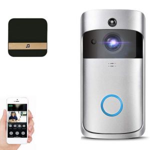 מצלמה לדלת על WIFI כוללת ראיית לילה