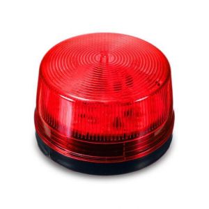 DC 12V Mini Wired Strobe Siren Signal Warning Light Flash LED Lamp Highlight Alarm Lamp