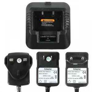 Radio Original Desktop Battery Charger Base Power Adapter Fit for Baofeng UV-5R