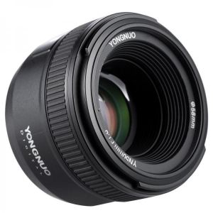 shopping צילום ומצלמות Yongnuo YN50mm 50MM F1.8 Large Aperture Auto Focus AF Lens for Canon DSLR Camera