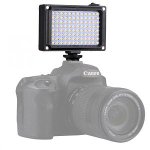 PULUZ PU4096 Pocket 96 LEDs 860LM Pro Photography Video Light Studio Light for DSLR Cameras