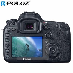 PULUZ Camera 2.5D Curved Edge 9H Hardness Tempered Glass Screen Protector for Canon 7D Mark II