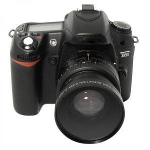 Lightdow Universal Extension 52mm 0.45X Wide Angle Lens with 62mm UV Filter Thread for DSLR Camera