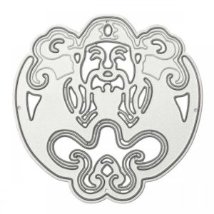7.3x7.3cm Fortune Pattern Scrapbooking DIY Album Card Paper Diary Craft Maker Metal Cutting Die