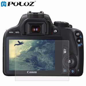 PULUZ Camera 2.5D Curved Edge 9H Surface Hardness Tempered Glass Screen Protector for Canon 100D M3