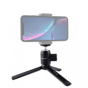 PULUZ PKT44 Mini Desktop Portable Tripod with 360 Degree Rotation Tripod Ball Head