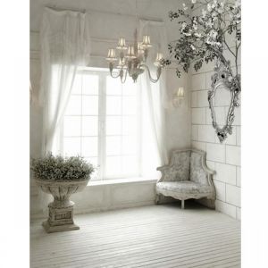 5x7FT Indoor Window Sofa Photography Background Backdrop Studio Prop
