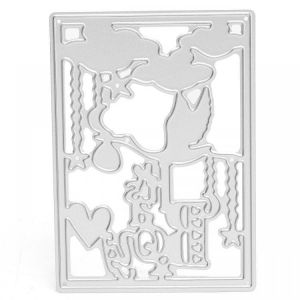 Cloud Heart Metal Scrapbook Photo Album Paper Work DIY Cutting Dies