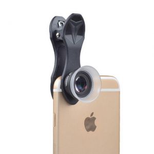 Apexel APL-24X Universal Super Macro 12X 24X Camera Lens for Mobile Phone Tablet