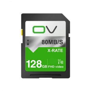 OV X-Rate C10 U1 128GB Memory Card for DSLR Camera Photography Support 1080P 30FPS Video Taking
