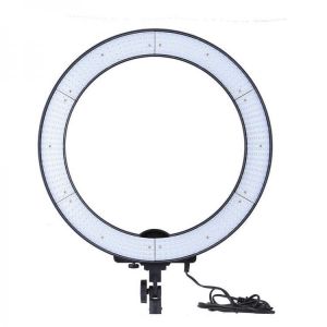 LA-650D Photo Studio Ring Light LED Lamp Photographic Lighting 40W 5500K with 600LED Lights