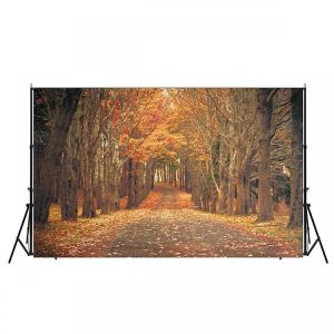 7x5ft Autumn Forest Background Photography Backdrop Studio Photo Vinyl Cloth