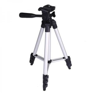 Extendable Aluminum Tripod Mount Stand Standard 1/4 Inch Screw Holder Photo Tripod Tripe