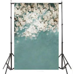 1x1.5m 3x5ft Indoor Flower Photography Backdrop photo For Studio Photography Background