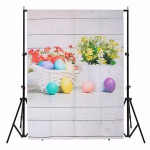 3x5FT Vinyl Colorful Easter Egg Photography Backdrop Background Studio Prop