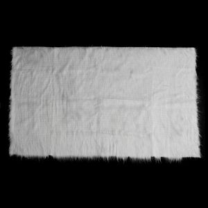 White Shaggy Fur Fabric Long Pile Fur Costumes Photographic Backdrops Prop