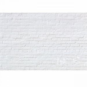 7x5FT Vinyl White Brick Wall Photography Background Backdrop Studio Photo Props