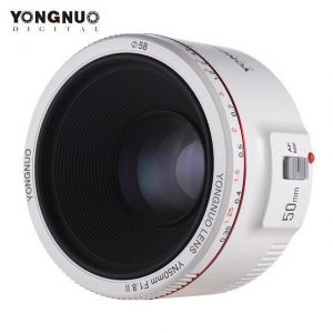 YONGNUO YN-50mm F1.8 II Large Aperture Auto Focus AF MF Lens for Canon Camera