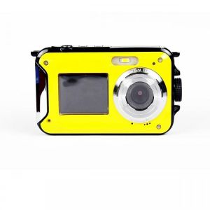 Amkov W599 24MP 2.7 Inch Double Screen Waterproof Anti Shake 16X Zoom 1920x1080 HD Camera