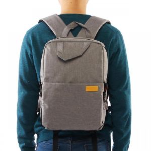 YACIO Water Resistant Backpack for DSLR Camera Lens Accessories with Insert Bag Rain Cover