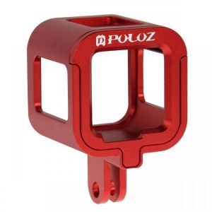 PULUZ PU158 Housing Shell Aluminum Alloy Protective Cage Case for GoPro HERO4 HERO 4 Session