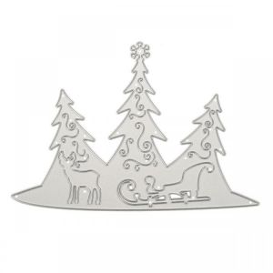 Christmas Pattern Cutting Mold Metal Cutting Dies Scrapbooking Photo Album DIY Decoration
