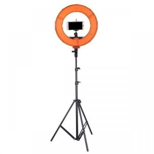 12 Inch Dimmable LED Video Ring Light with Diffuser Tripod Stand Holder for Youtube Tik Tok Live Streaming