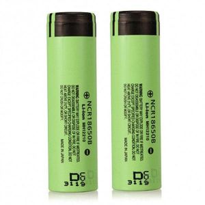 shopping סוללות ומטענים 2pcs NCR18650B 3400mAH 3.7 V Unprotected Rechargeable Li-ion Battery