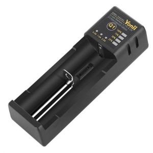 Yonii Q1 Single Slot USB Rechargeable Lithium Battery Charger Multi-functional Intelligent Charger for 18650/26650/21700/AAA Batte