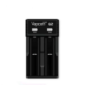 Vapcell Q2 1A Simple Smart Micro USB Li-ion Battery Charger