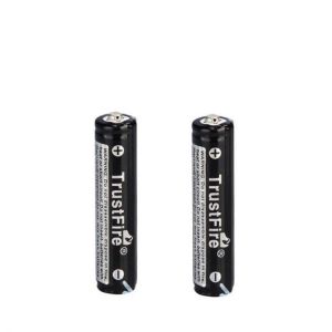 2PCS TrustFire 3.7V 600mAh 10440 Li-ion Rechargeable Battery Batteries With Protected PCB for LED Flashlights Headlamps Bicycle La