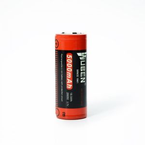 Wuben 5000mAh 3.7V 15A 26650 Fast Charging Li-ion Battery