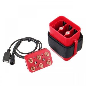 8.4V 6X 18650 Waterproof Battery Pack Case House Cover For Bicycle Bike Lamp DMG