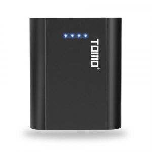 shopping סוללות ומטענים TOMO P4 4 x 18650 Li-ion Battery Charger DIY Portable Charger Power Bank External Mobile Dual Output