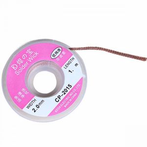 2.0mm 0.75m Desoldering Braid Solder Remover Wick Cable Wire