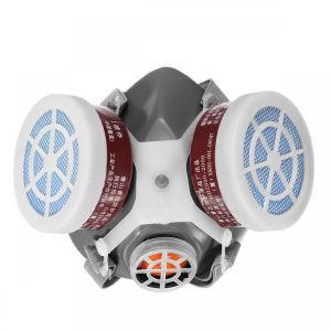 Safurance Respirator Gas Mask Safety Chemical Anti-Dust Filter Military Workplace Safety Protection