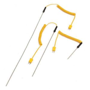 K-Type Thermocouple Stainless Steel Probe Temperature Controller Wire Sensors 100/300/500mm Optional