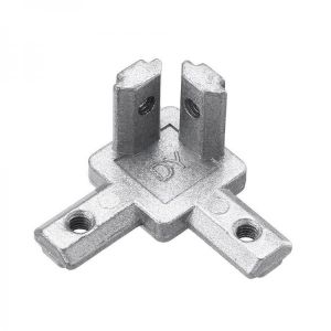 Suleve&trade; CJ20 T Slot 3 Way 90 Degree Inside Corner Connector Joint Bracket for 2020 Series Aluminum Profile