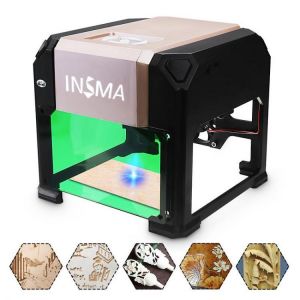 shopping ציוד ללייזר 3000mW USB Laser Engraver Desktop DIY Logo Mark Printer Carver Laser Engraving Machine