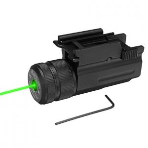 Green Laser Beam Dot Sight Scope Hang Type Compact Tactical Picatinny 20mm Rail Mount