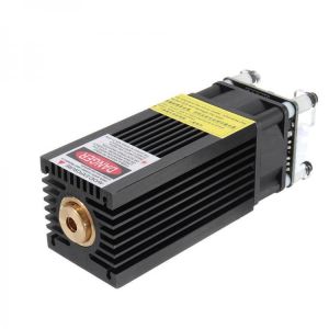 7000mW 445nm Blue Laser Module 7W Fixed Focus TTL&amp;PWM Modulation w/ Heat Sink 2.54-3P+2P DIY Laser Engraver for EleksMaker