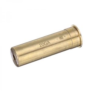 20GA Gauge Laser Bore Sighter Red Dot Sight Brass Cartridge Boresighter Caliber
