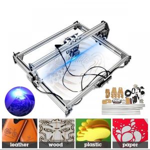 15W 65x50cm Desktop Laser Engraving Cutting Engraver CNC Laser Carver DIY Printer Machine