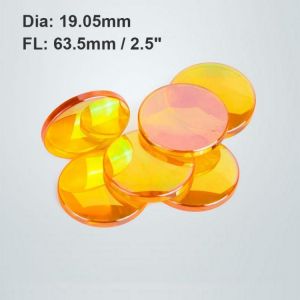 19.05mm Dia ZnSe Focus Lens for CO2 Laser Engraver/Cutter Cutting Machine FL 1.5/2/2.5/3/4/5"