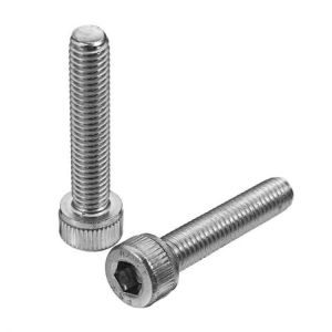 Suleve&trade; M5SH4 50Pcs M5 Stainless Steel Hex Socket Cap Head Screws Bolts 8-30mm Optional Length