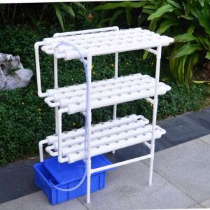 Hydroponic Grow Kit 108 Sites 12 Pipes 3 Layers Garden Plant Vegetable Planting Water Culture System