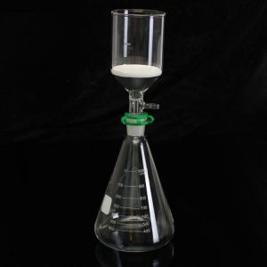 shopping ציוד מעבדה Glass Vaccum Suction Filter Filtration Kit 250ml Buchner Funnel 1000mL Conical Flask