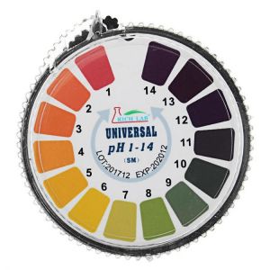 shopping ציוד מעבדה Universal PH Test Strips Roll Full Range 1-14 Indicator Paper Tester Dispenser Color Chart 5m/16.4 ft