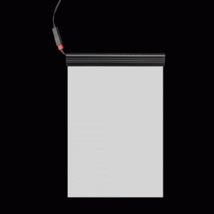 10x15cm Electronic PDLC Smart Glass EGlass Switchable Emagic Electroch Film