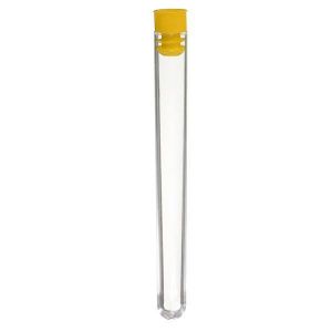 16x150mm 20mL  Plastic Test Tube With Stopper Lab Supplies